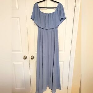Baltic Born Light Blue Maxi Dress